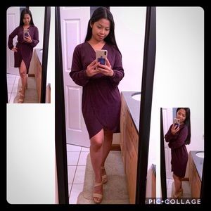 Forever 21 purple maxi dress